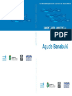 Inventario Ambiental Do Acude Banabuiu 2011