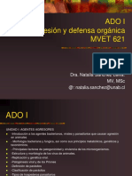 Introducción a agentes agresores y defensa orgánica