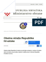 Obalna Straža Republike Hrvatske - MORH