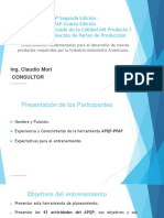 APQP-PPAP guía para desarrollo productos industria automotriz