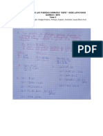 Química I - Taller 3 UFAE-Latacunga