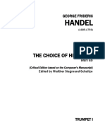 Handel - The choice of Hercules (trompeta)