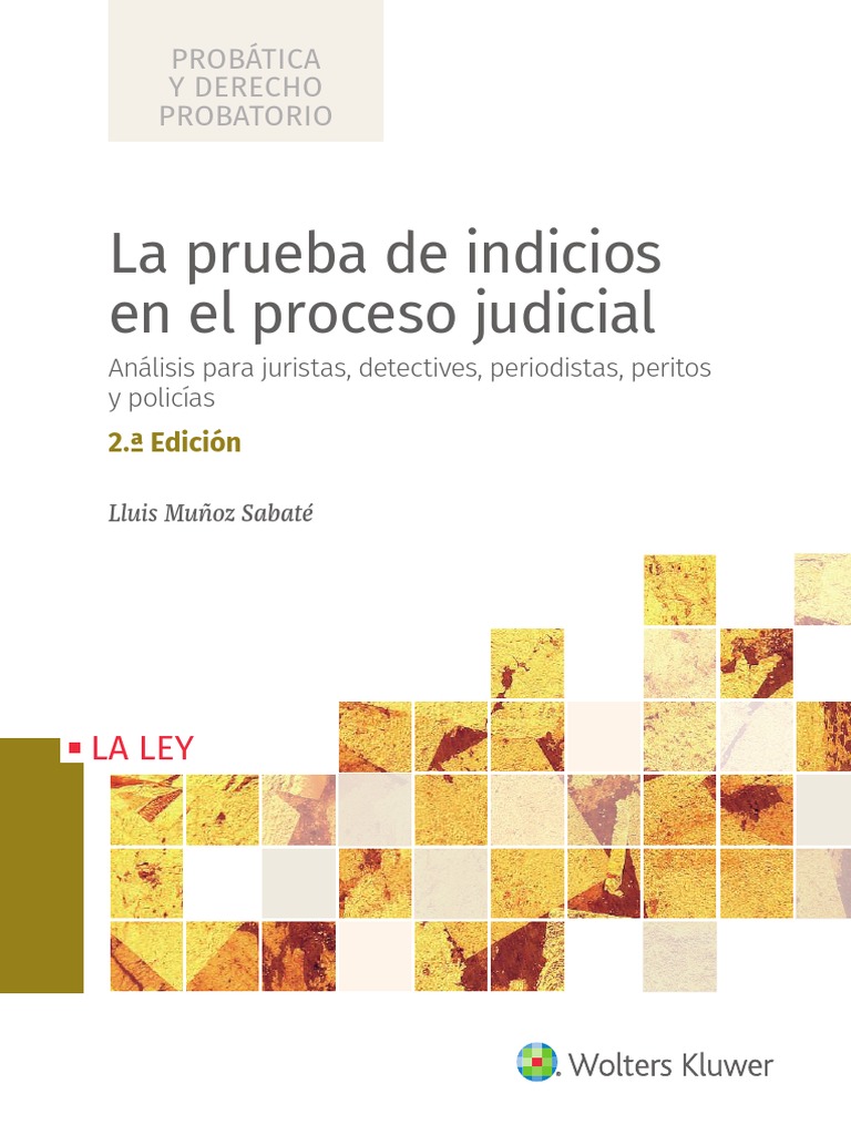 Prueba De Indicios En El Proceso Judicial Indice Pdf Cheque Bancos