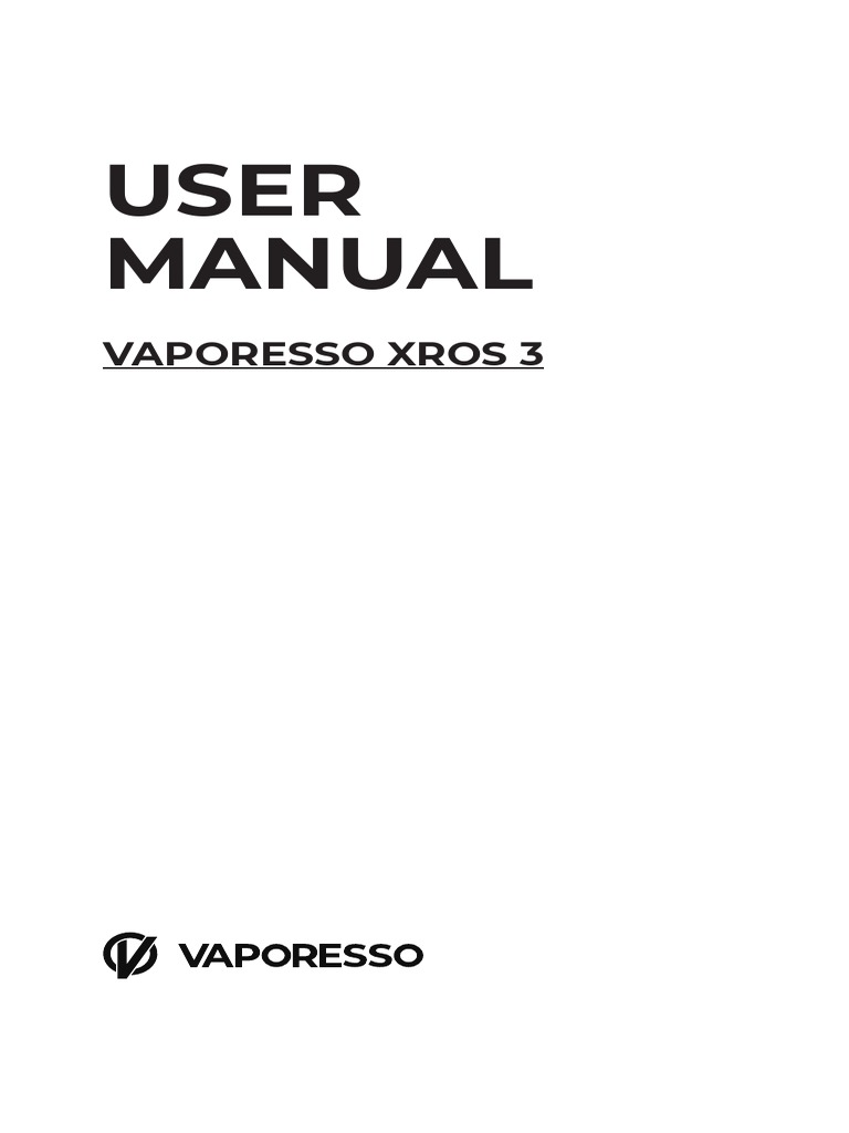 vaporesso gen max istruzioni italiano Vaporesso Xros 4 Nano VAPORESSO XROS PRO KIT main image 1