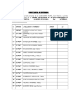 Constancia de Enterado Personal SS - Oo.pnp