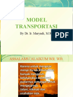 Kuliah 5 RO - Model Transportasi