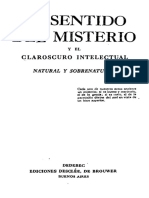 Dokumen - Tips El Sentido Del Misterio y El Claroscuro Intelectual Natural y Sobrenatural