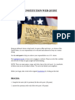 Constitution Webquest