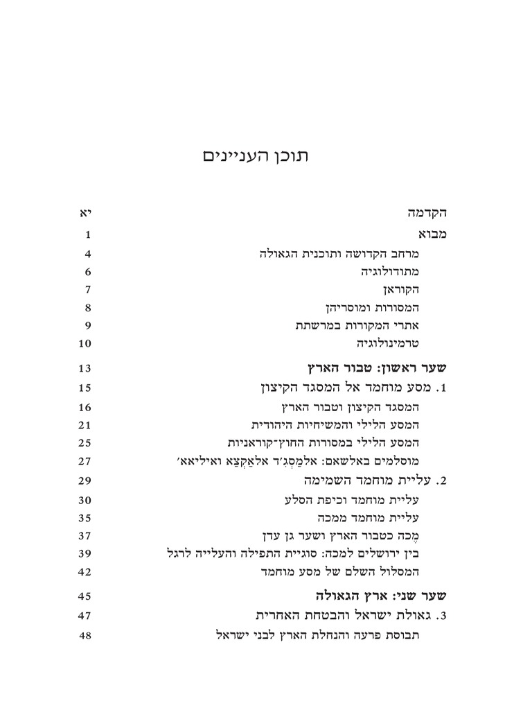 קדושת ירושלים מול מכה | PDF