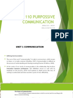 Eng 110 Purpossive Communication
