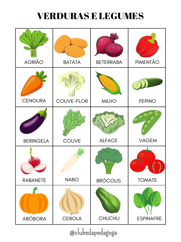 Verduras e Legumes | PDF