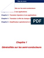 Chapitre 1 - Généralités - Semiconducteurs