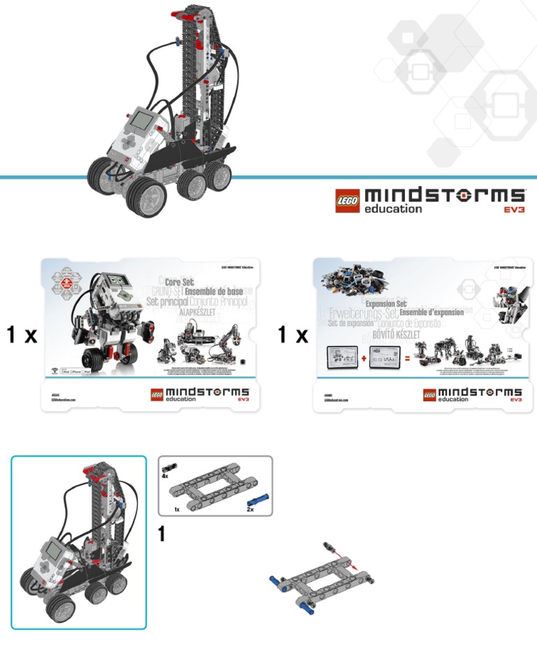 Ev3 Model Expansion Set Stair Climber | PDF