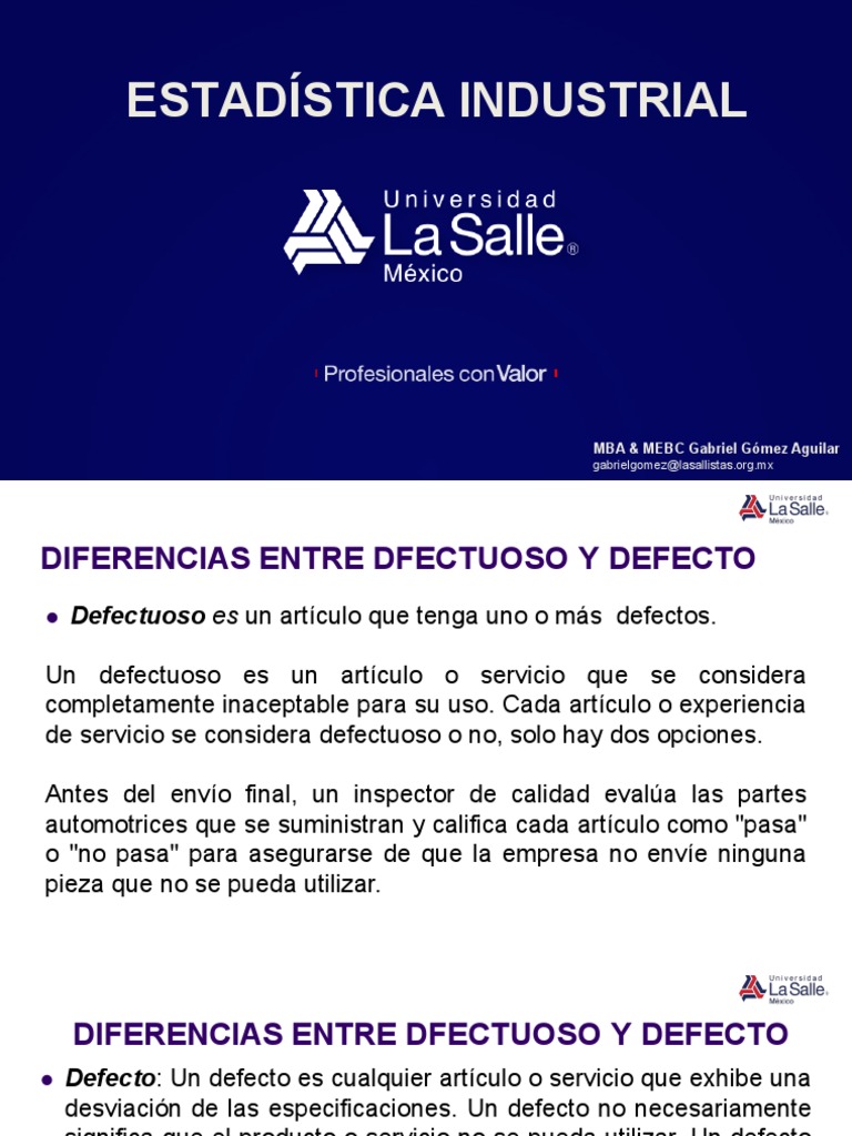 Diferencias entre Defectuoso y Defecto | PDF | Informática