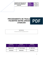 Gsa.p.20 Procedimiento de Traslado de Pacientes Entre Unidades de Atencion v.06