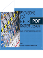 Provisions For Electrical System Design Residential