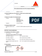 Sikafloor 161 Part A Msds