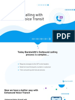 Enhanced Voice Transit + Global Insights - Customer Facing Slides-Voxbone