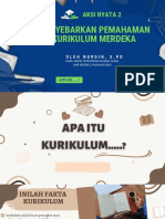 Menyebarkan Pemahaman Kurikulum Merdeka