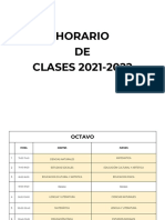 Horarios clases 2021-2022 octavo-segundo comercialización