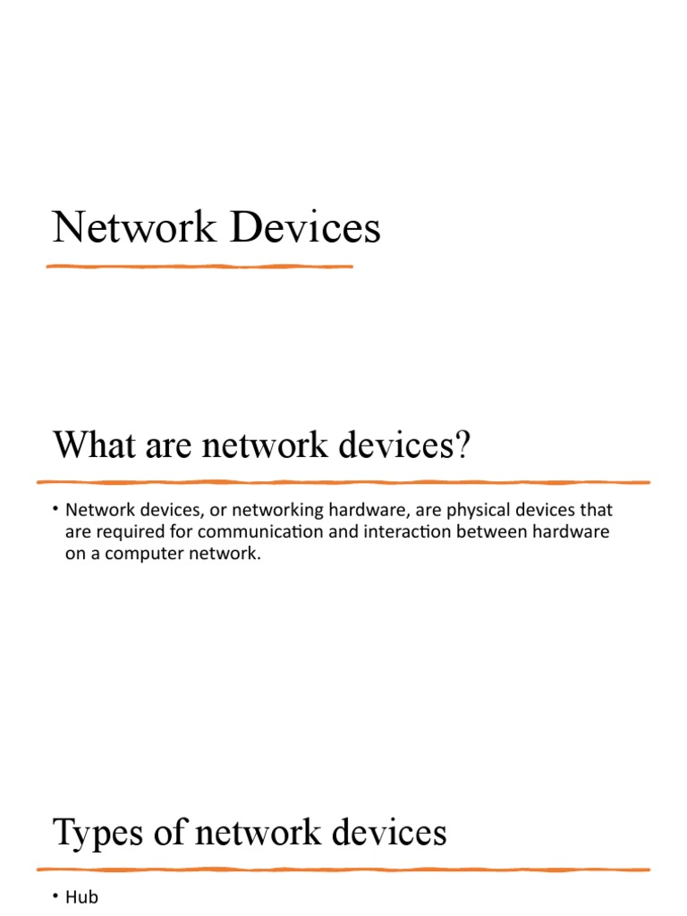 Network Device PDF Computer Network Network Switch