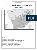 South Africa Historical Patterns DBQ Completed