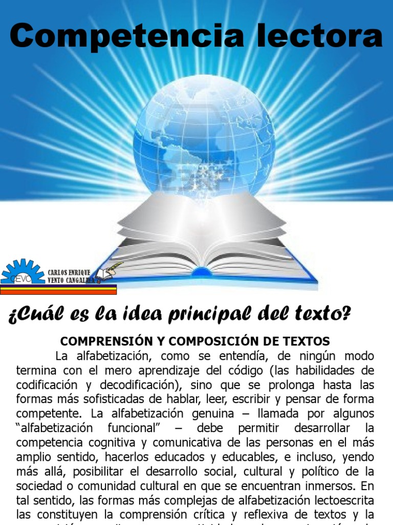 P 01 Competencia Lectora | PDF | Plan de estudios | Aprendizaje