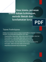 Hakikat Ilmu Kimia Peranan Kimia Dalam Kehidupan