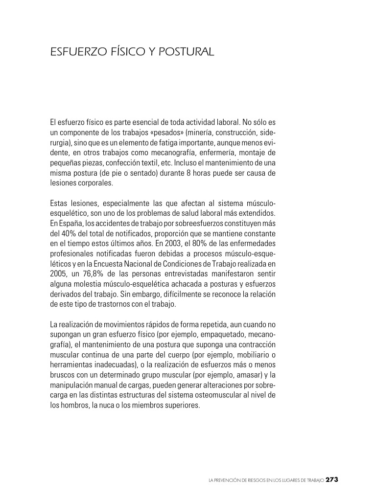 Lesiones por Movimientos Repetitivos | PDF | Dolor lumbar | Sistema ...