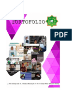 Portofolio Umum Untuk Semua Jenjang Tingkat SMP