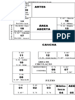 Planta Baixa Das Salas de Aula 2021