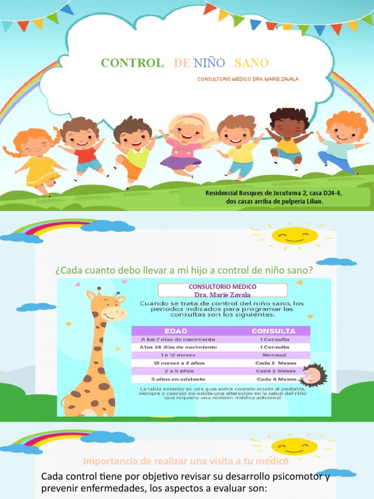 Control de Niño Sano | PDF