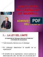 21 Leyes Del Liderazgo