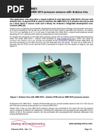 AMS5915 Data Readout With Arduino An01 AMSYS