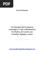 Os Princípios da Geomancia - Franz Hartmann