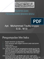 Pertemuan 2PENYIAPAN DAN PENGOLAHAN BAHAN BAKU