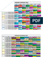 Horario Primaria 2023: Dir Grado Dir Grado Dir Grado Dir Grado Dir Grado Dir Grado Dir Grado