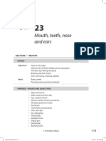 Mouth Nose Teeth and Ears Vocab