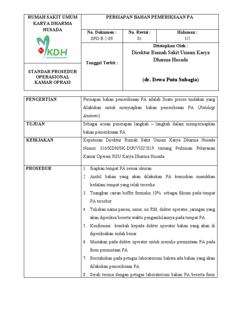 9 spo b 2 09 persiapan bahan pemeriksaan pa pdf