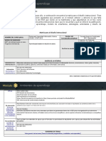 Matriz Diseño Instruccional 2020