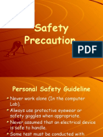 Safety Precaution