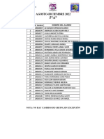 5° Semestre Ing - Industrial AGO-DIC 2022