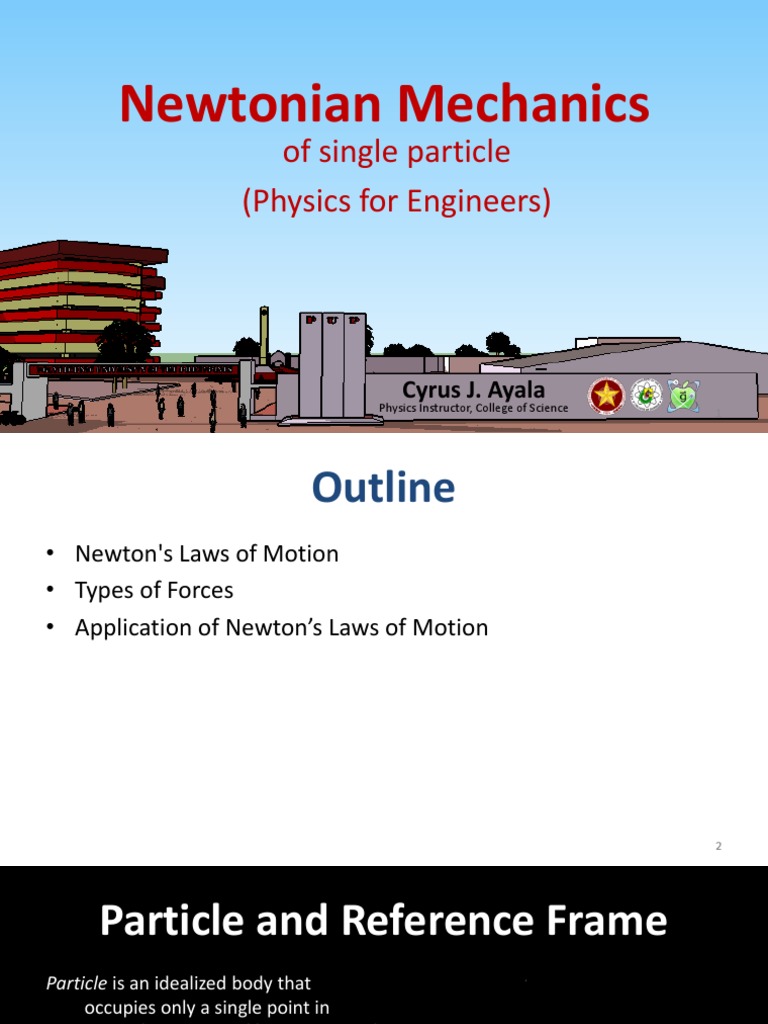Newtonian Mechanics for Engineers | PDF | Friction | Force