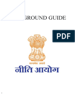 Background Guide on NITI Aayog and Startup Initiatives