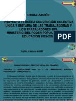 Presentaciones - Socialización Proyecto III Ccuumppe