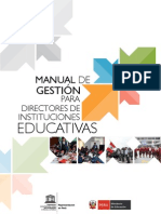 Manual de Gestión para Directores de Instituciones Educativas