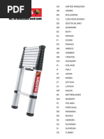 A Frame Ladder Setup and Safety Guide | PDF