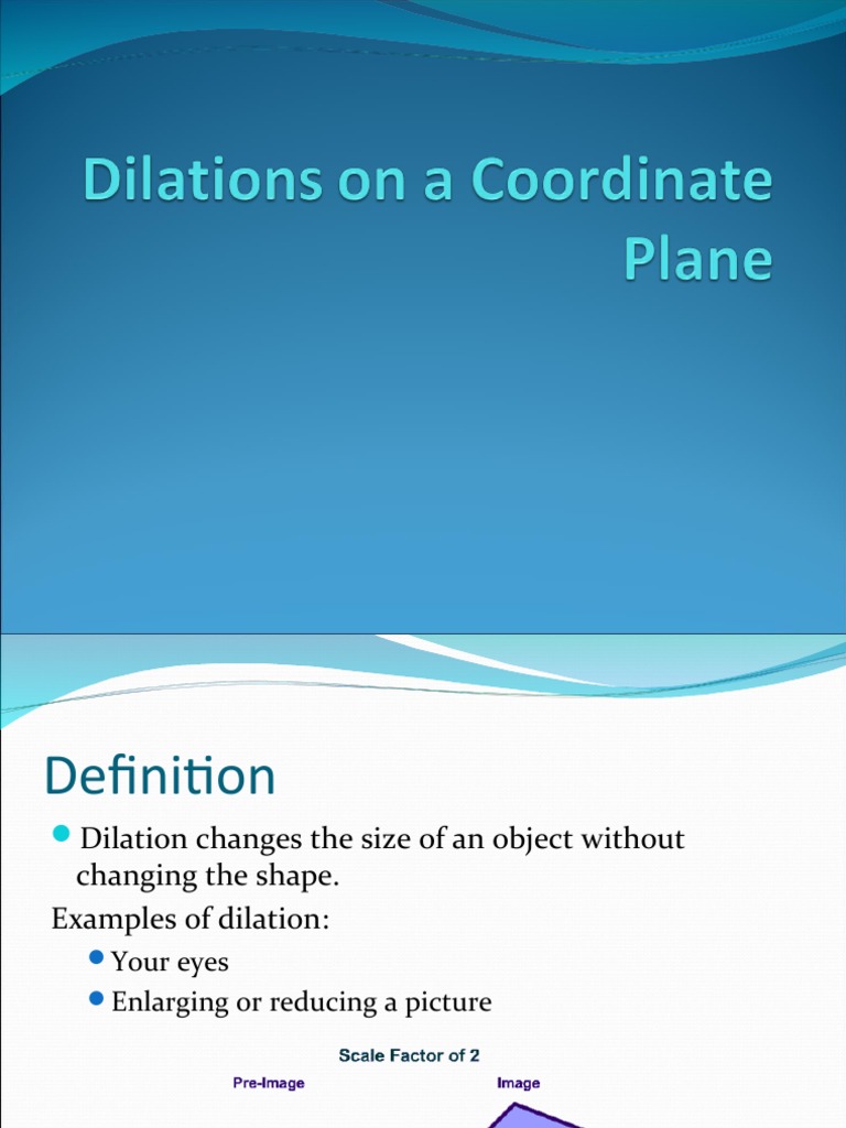 dilations-on-a-coordinate-plane-pdf