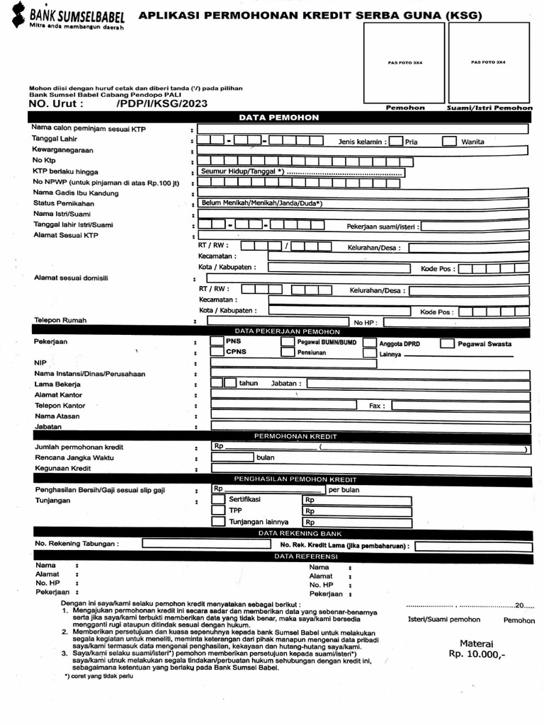 Form KSG 2023 | PDF