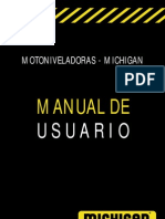 Manual de Usuarios Motoniveladoras Michigan MM135C MM165C MM220C